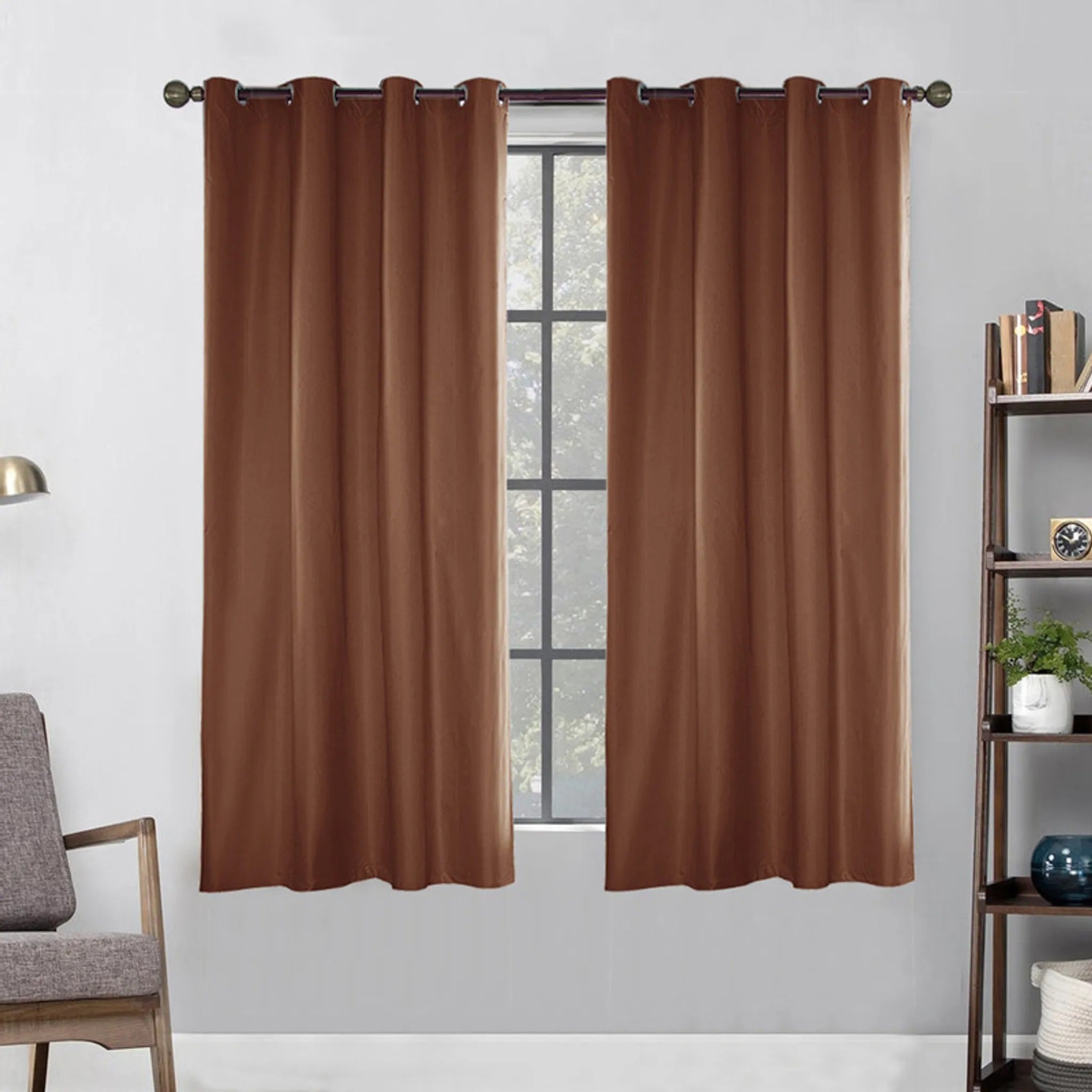 Waterproof Outdoor Curtains for Patio Garden Blackout Curtains｜54 x 84/96/108 Inch｜