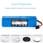 Battery 5000mAh Robot Vacuum Cleaner 1C Li-ion 18650 Battery for Xiaomi Mijia 1C Aicherish Robot Vacuum Cleaner STYTJ01ZHM Sweeping Robot