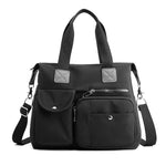 Lightweight Travel Bag with Waterproof Nylon Large Capacity Multi-Pocket Compartment for School Fitness Trip