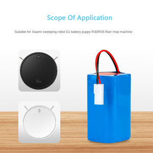 3000mAh Suitable for Xiaomi Sweeping Robot G1 Battery Mijia Sweeping Lithium Battery Puppy R30/R35