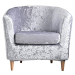 2 Piece Velvet Plush Chair Slipcovers High Stretch Slip Resistant Tub Chair Slipcovers Sofa Furniture Protector,8 colors