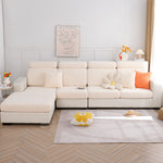 Couch cushion covers for sectional sofas, Elastic, Soft, Sectional sofa cover, Elastic Stretch Sofa Seat Cushion Cover