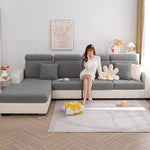 Couch cushion covers for sectional sofas, Elastic, Soft, Sectional sofa cover, Elastic Stretch Sofa Seat Cushion Cover