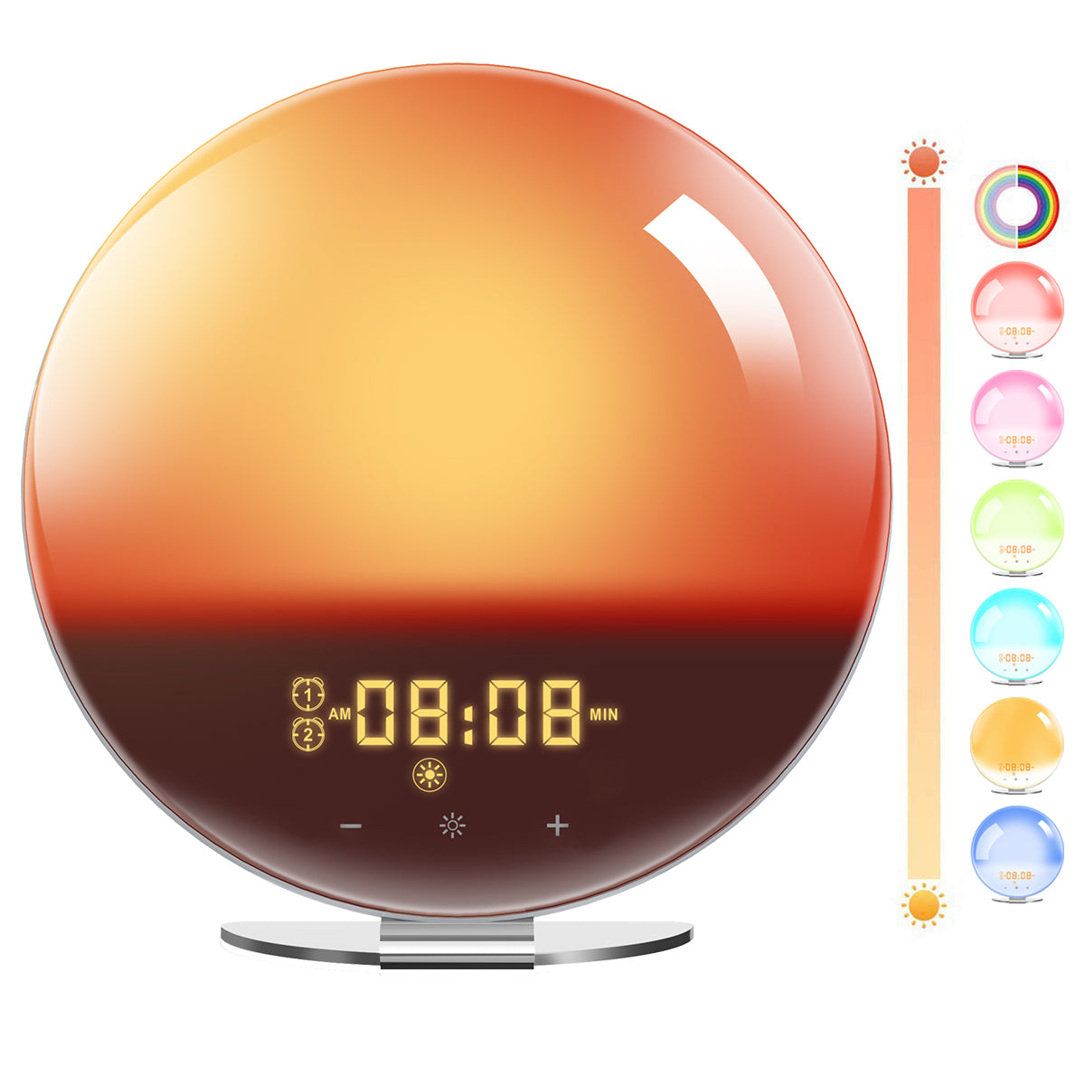 Wake Up Light Sunrise Alarm Clock for Kids