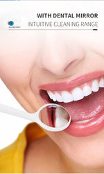 Teeth Cleaning Kit with LED Light 3 Working Modes Waterproof Ultrasonic Tooth Cleaner for Fighting Tartar