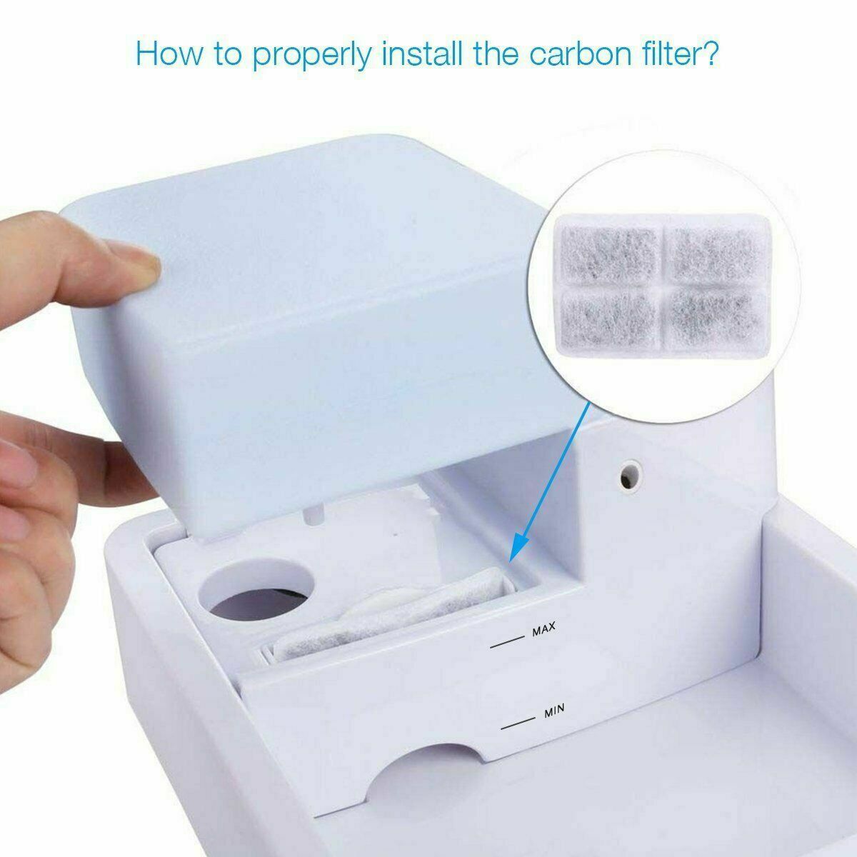 1.8L LED + UV Sterilization Automatic Pet Water Fountain 12V Pet Water Dispenser Drinking Filter Bowl for Dogs Cats