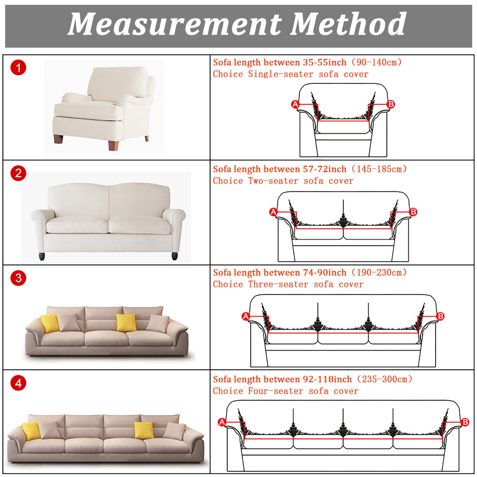 Stretch Sofa Cover, Jacquard 3D Collection stretch sofa cover, one-piece form-fitting washable slipcover