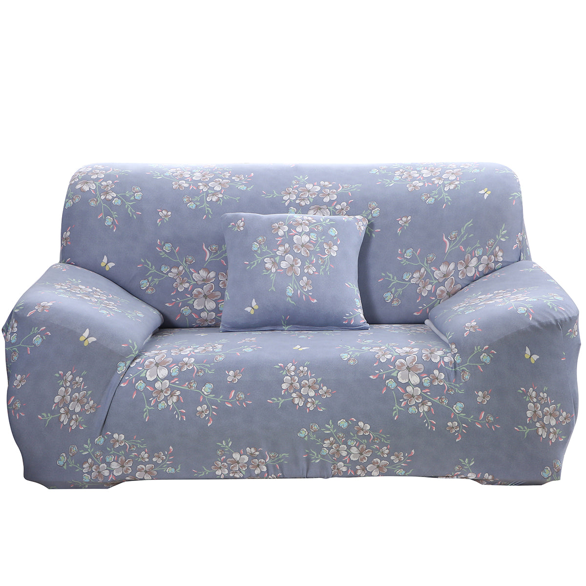 Sofa Cover 1/2/3/4 Seater Printed Stretch Slipcover Couch Cover Furniture Protector