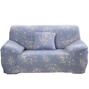 Sofa Cover 1/2/3/4 Seater Printed Stretch Slipcover Couch Cover Furniture Protector