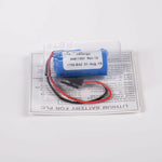 2 PCS  3.0V 1200mAh PLC Battery Replacement Batteries for 1756-BA2 BR2/3A-AB 1745-B1