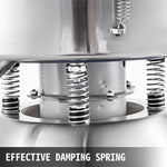 110V Electric Sieve Mechanical Vibrating Food Flour Sifters Powder Shaker Vibrating Sieve Machine