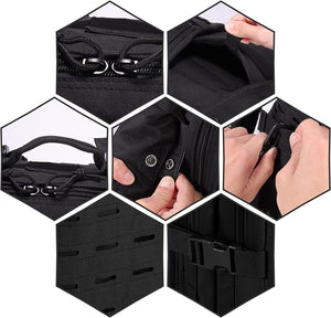 45L Military Molle Tactical Backpack Rucksack Camping Bag Outdoor Travel Hiking
