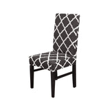 4ⅹDining Chair Covers Slip Stretch Spandex Seat Slipcovers Removable Home Decor