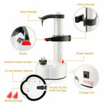 Electric Potato Peeler Glossy Auto-Rotating Rapid Apple Skin-Peeling Machine