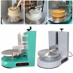 100V Semi-automatic Cake Spreading Machine Cake Cream Coating Spatula Spreader Baking