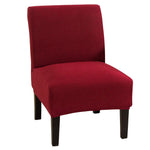 Knitted Accent Chair Cover Armless Chair Slipcover Stretch Slipper Chair Covers