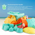 13pcs/Set Beach Toys Set for Kids Toddlers Beach Sand Toy Set Bucket Rake Shovel