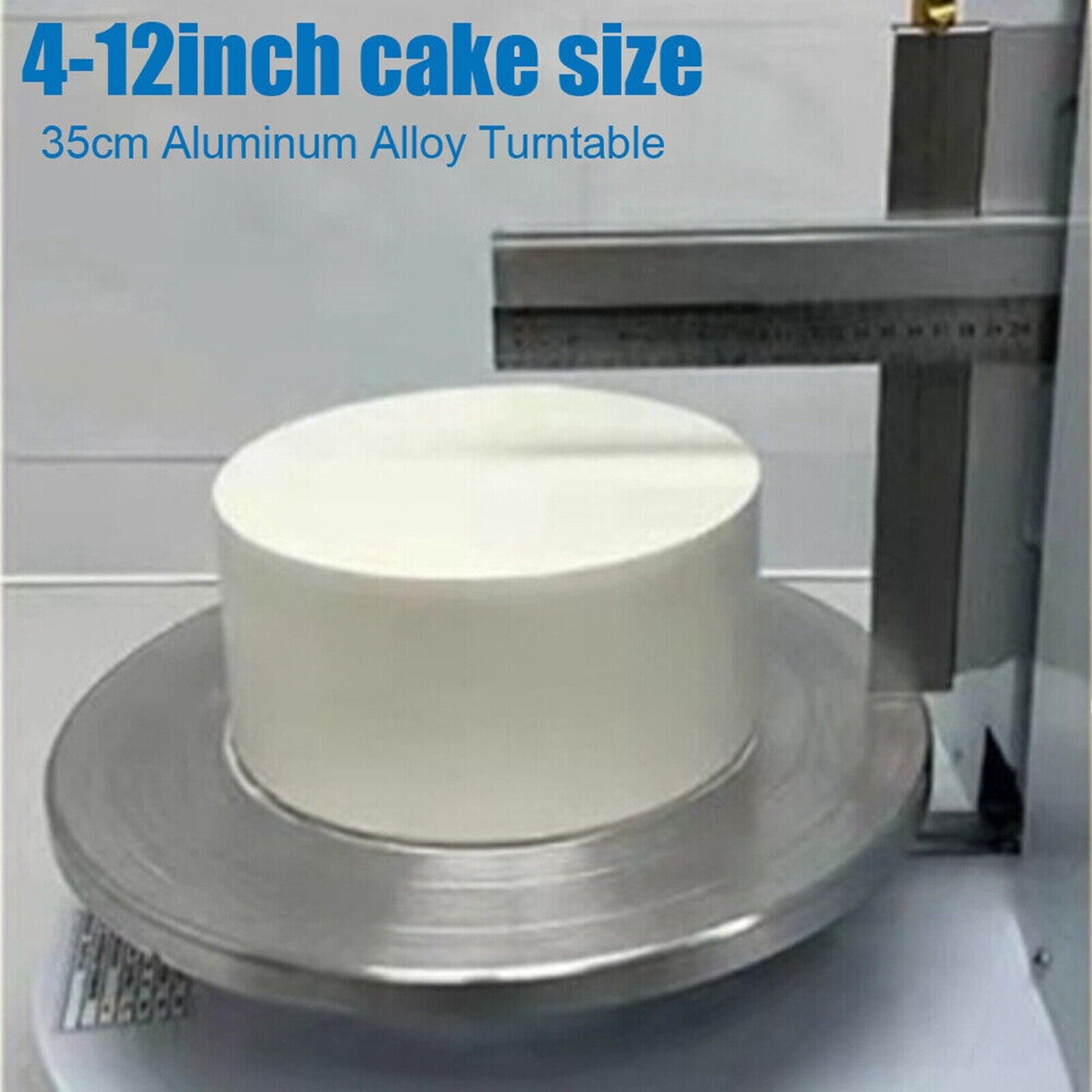 100V Semi-automatic Cake Spreading Machine Cake Cream Coating Spatula Spreader Baking