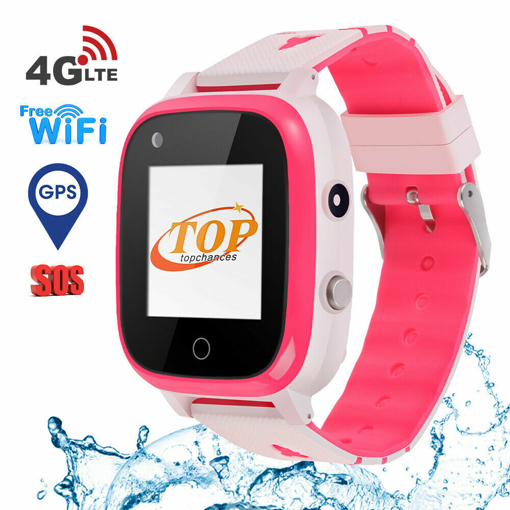 4G Kids Smart Watch Phone Smartwatch with GPS Tracker Waterproof Learning Toy