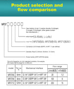 Gas Flow Meter Electronic Digital Mass Oxygen Nitrogen Compressed Air Metering