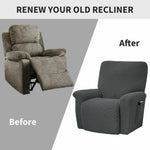 Stretch Recliner Chair Slipcover Elastic Armchair Lounge Couch Cover Protector