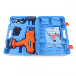 Automatic Rebar Tier Tying Machine Electric Tying Tool Portable Rebar Cut Strapping Computer w/Electric + 2 Batteries