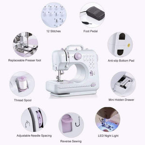 Multifunction Electric Household Sewing Sewing Tool Machine Built-in Stitches