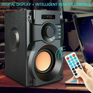 Portable Subwoofer Bluetooth 5.0 Speaker Wireless Speaker Remote Smart Operation
