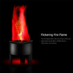 3W LED Fake Fire Flame Effect Light Party Decor Torch Lights for Bar Stage