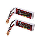 2PCS Lipo Battery 11.1V 3000mah 25C XT60 Plug for DJI Phantom 1 FC40 DJI Flame Wheel F450 F550 FPV Quadcopter