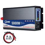 5000W DC 24V to AC 220V Pure Sine Wave Power Inverter For Car Converter RV Home