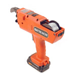Automatic Rebar Tier Tying Machine Electric Tying Tool Portable Rebar Cut Strapping Computer w/Electric + 2 Batteries