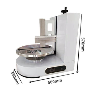 100V Semi-automatic Cake Spreading Machine Cake Cream Coating Spatula Spreader Baking