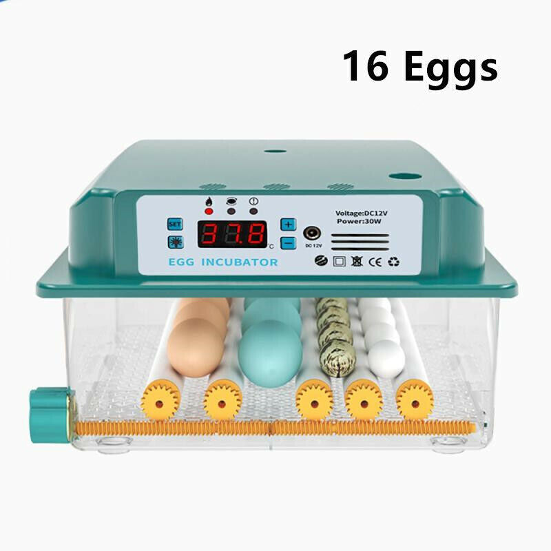 Eggs Incubators for Hatching Chicken Duck Poultry Automatic Turner LED Display