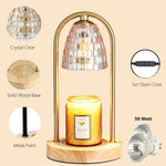 Aromatherapy Melting Wax Lamp Dimmable Candle Warmer Lamp Bedroom Night Light