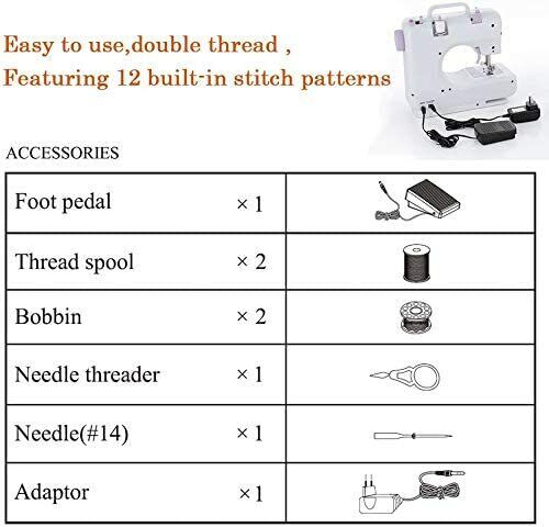 Multifunction Electric Household Sewing Sewing Tool Machine Built-in Stitches