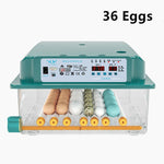 Eggs Incubators for Hatching Chicken Duck Poultry Automatic Turner LED Display