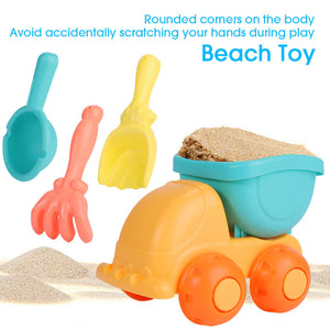 22PCS Kids Beach Toys Set Sand Castle Beach Molds Toddler Toy Baby Bucket Shovel