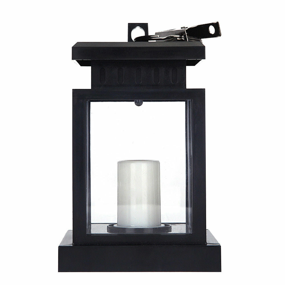 Outdoor Solar Lantern Hanging Light Garden LED Lamp Yard Patio Pillar for Garden