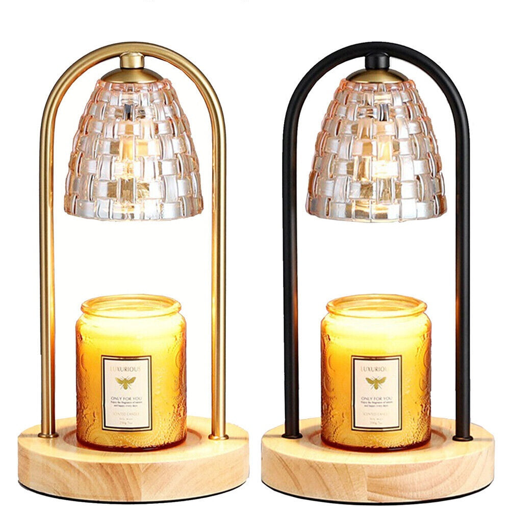 Aromatherapy Melting Wax Lamp Dimmable Candle Warmer Lamp Bedroom Night Light