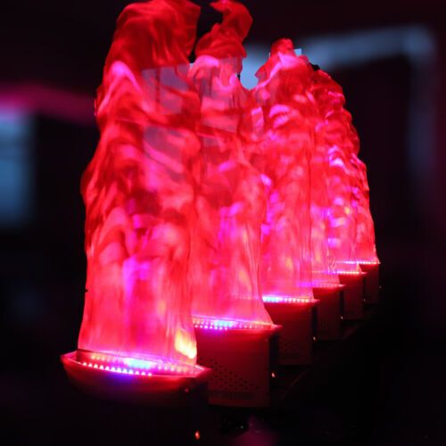 LED Simulated Flame Effect Silk LED 3D Fake Fire Lamp for Christmas Party Festival Night Clubs Atmosphere