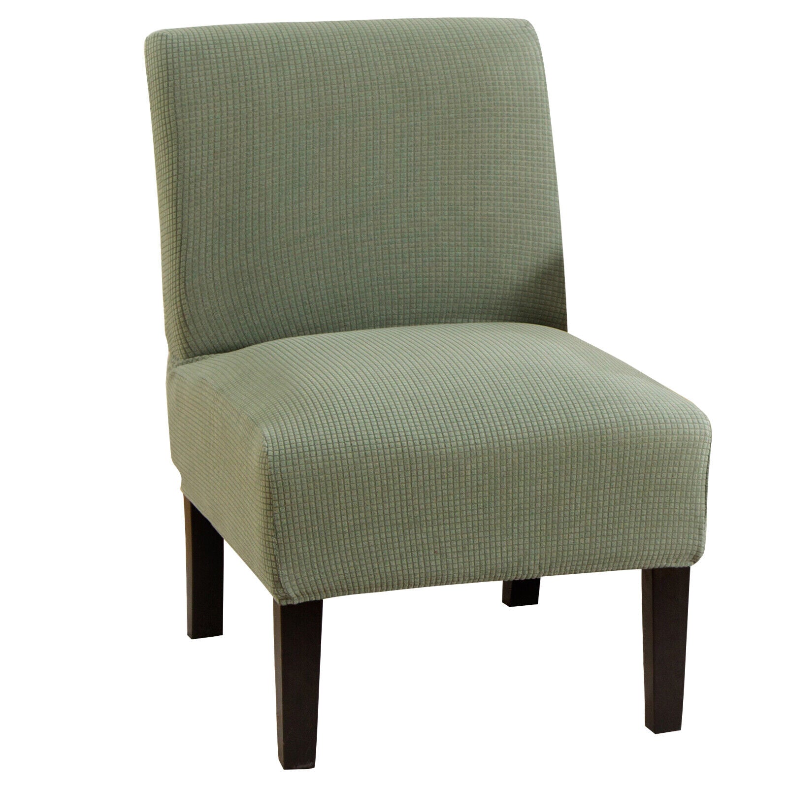 Knitted Accent Chair Cover Armless Chair Slipcover Stretch Slipper Chair Covers