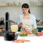 Electric Potato Peeler Glossy Auto-Rotating Rapid Apple Skin-Peeling Machine