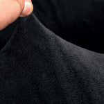 Armless Sofa Cover Stretch Velvet Slipcover Futon Protector Machine Washable