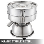 110V Electric Sieve Mechanical Vibrating Food Flour Sifters Powder Shaker Vibrating Sieve Machine