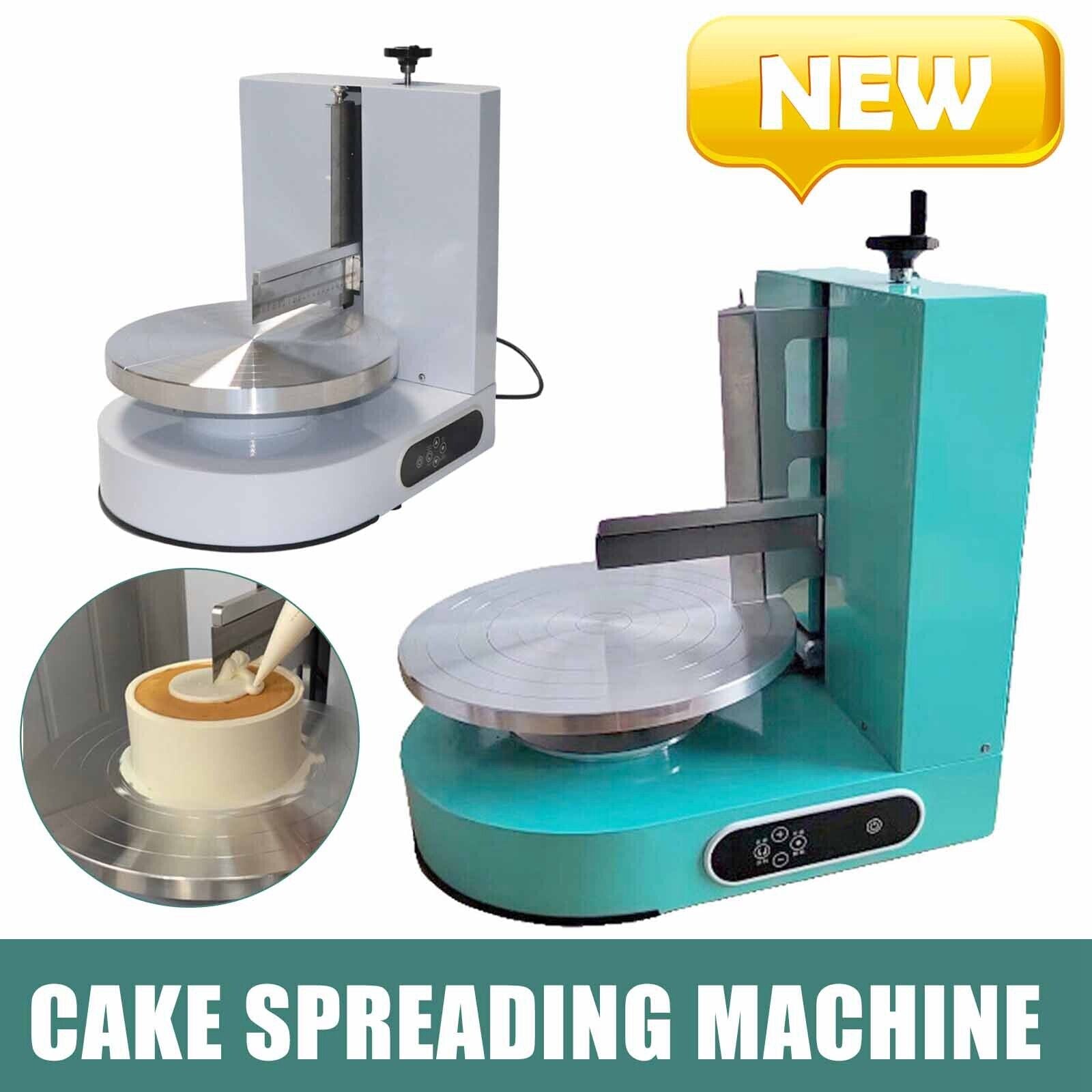 100V Semi-automatic Cake Spreading Machine Cake Cream Coating Spatula Spreader Baking