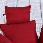 Egg Chair Cushions Soft Hanging Egg Swing Seat Chair Cushion Pad Garden Patio Thick Hammock Pillow