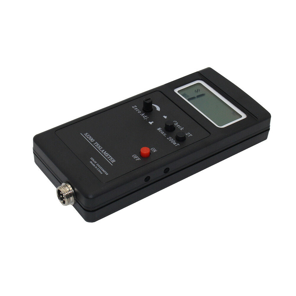 Digital Gauss Meter Static Magnetic Field Tesla Tester 2000mT