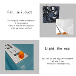 Eggs Incubators for Hatching Chicken Duck Poultry Automatic Turner LED Display