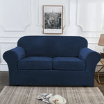 Stretch Velvet Sofa Covers Couch Chair Slipcover Protector with Cushion Cover